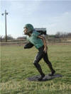 Football player bronze